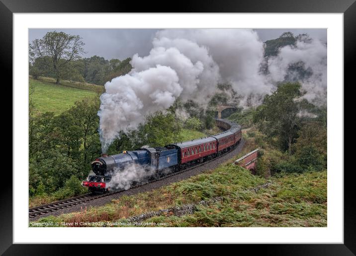 King Edward the Second Framed Mounted Print by Steve H Clark