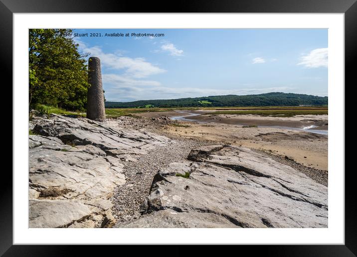 The Lancashire Way at Silverdale and Arnside  Framed Mounted Print by Peter Stuart