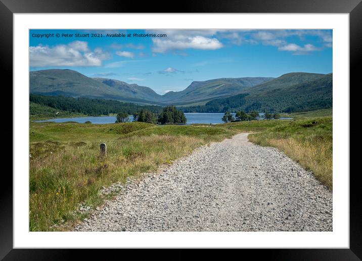 Outdoor mountain Framed Mounted Print by Peter Stuart