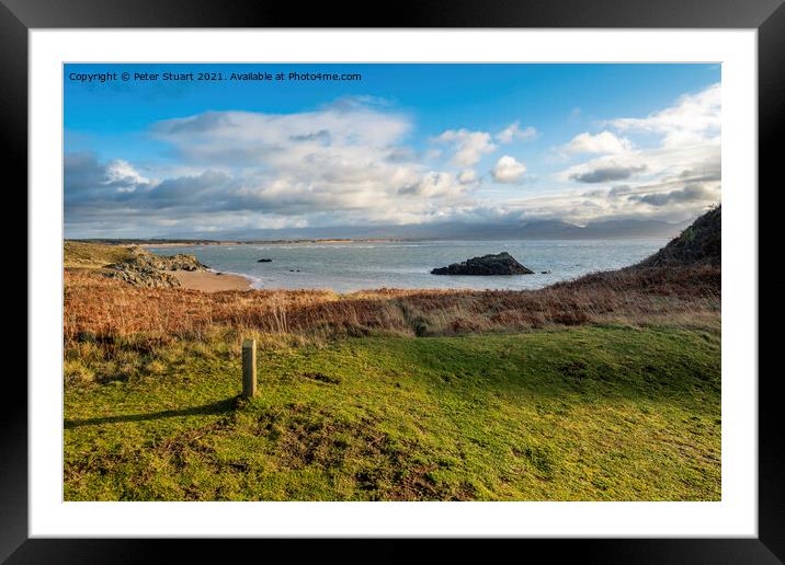 Twr Mawr, Anglesey, Gwynedd, North Wales, UK. Framed Mounted Print by Peter Stuart