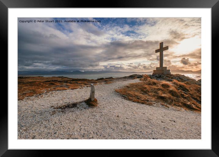 Twr Mawr, Anglesey, Gwynedd, North Wales, UK. Framed Mounted Print by Peter Stuart