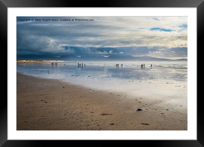 Llanddwyn Bay on the  Isle of Anglesey  Framed Mounted Print by Peter Stuart