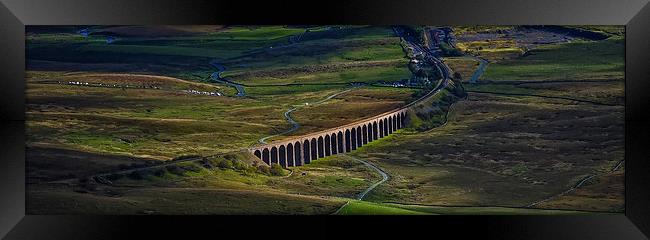  Ribblehead Viaduct Framed Print by Peter Stuart