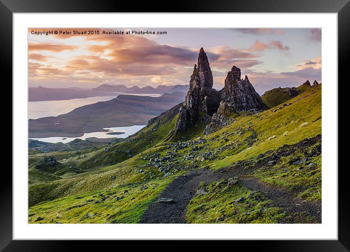  The Old Man of Storr Framed Mounted Print by Peter Stuart