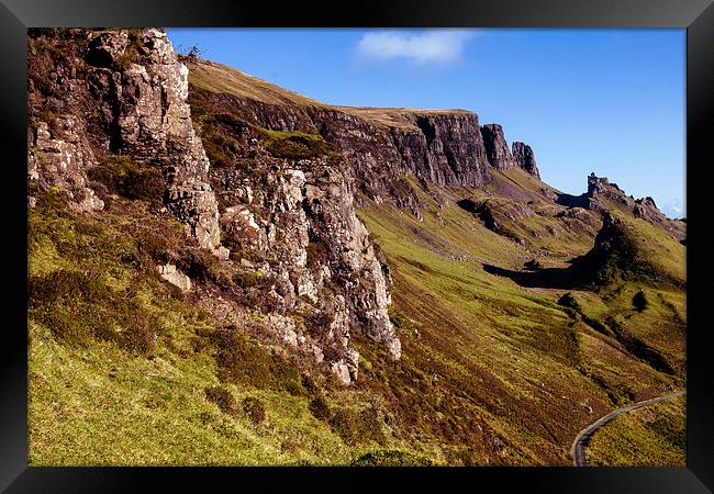  The Quiraing Framed Print by Peter Stuart