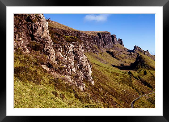  The Quiraing Framed Mounted Print by Peter Stuart