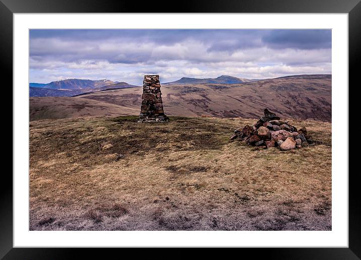  Lank Rigg Framed Mounted Print by Peter Stuart