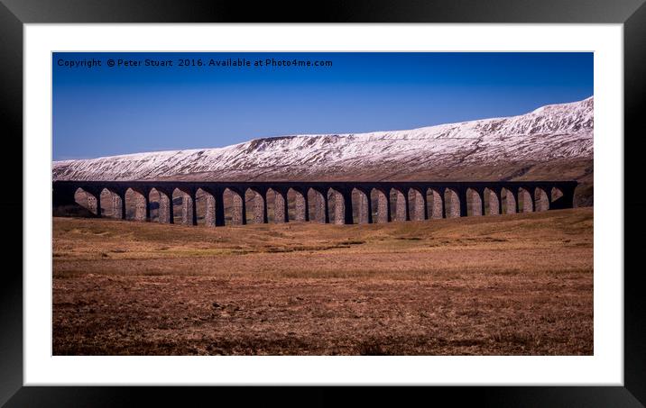 Ribblehead Viaduct Framed Mounted Print by Peter Stuart
