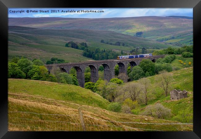 Dent Head Viaduct Framed Print by Peter Stuart