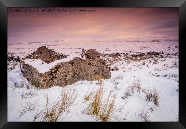 The Shooting Hut Framed Print by Peter Stuart