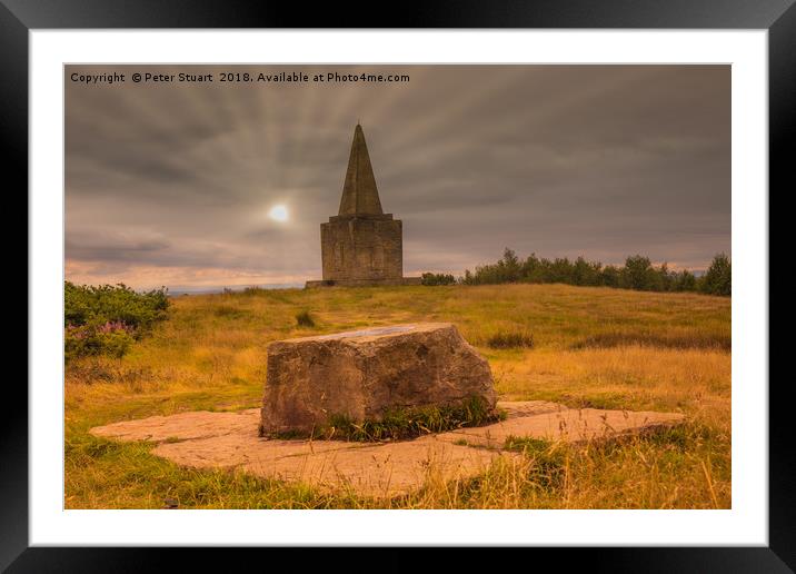 Ashurst Beacon Framed Mounted Print by Peter Stuart