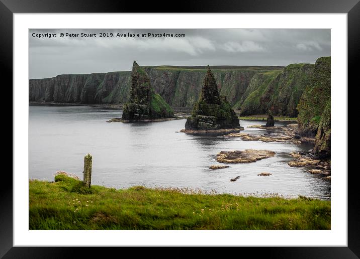 Duncansby Head Framed Mounted Print by Peter Stuart