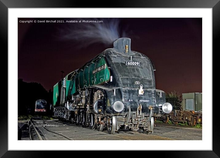 Nocturnal A4 60009 Framed Mounted Print by David Birchall