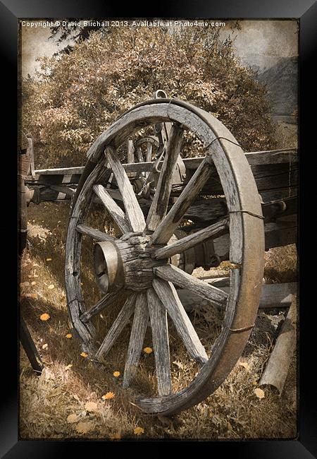Wagon Wheel Framed Print by David Birchall