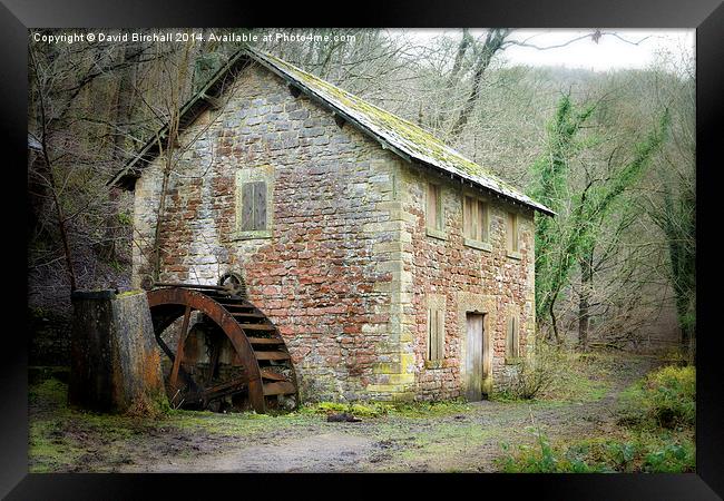 The Old Watermill, Derbyshire Framed Print by David Birchall