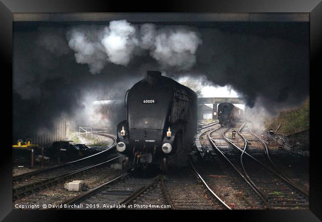 The Power of an A4, 60009 Union of South Africa. Framed Print by David Birchall