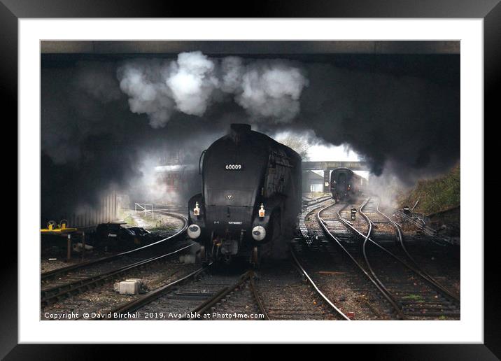 The Power of an A4, 60009 Union of South Africa. Framed Mounted Print by David Birchall