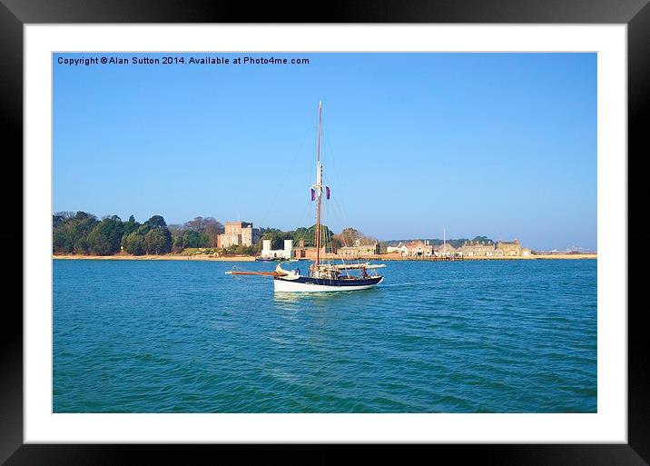 Sailing by Framed Mounted Print by Alan Sutton