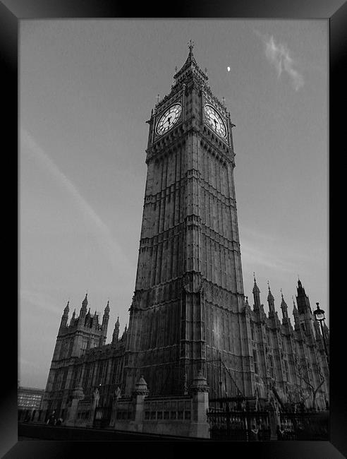 Big Ben, London Framed Print by Louise Theodorou