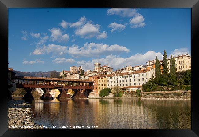 Bassano del Grappa Framed Print by Pierluigi Gava