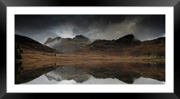 Blea Tarn - Lake District Framed Mounted Print by Steve Jackson