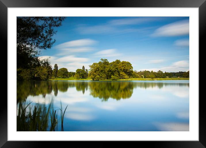 Tranquil Framed Mounted Print by Dan Kemsley