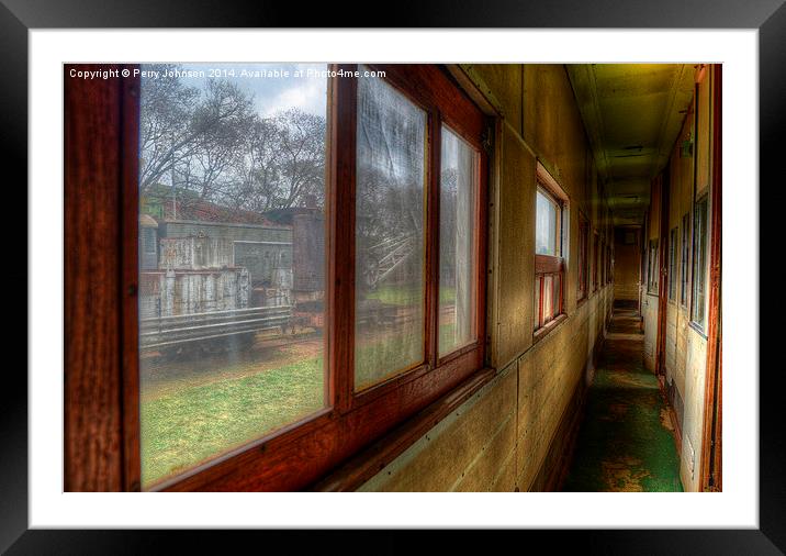  Tickets Please Framed Mounted Print by Perry Johnson