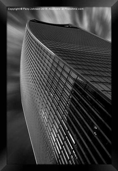 20 Fenchurch Street Framed Print by Perry Johnson