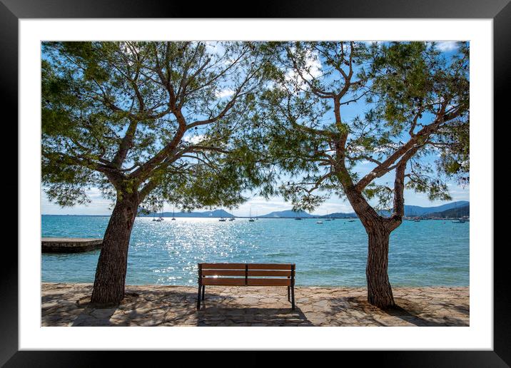 Room with a view Framed Mounted Print by Perry Johnson