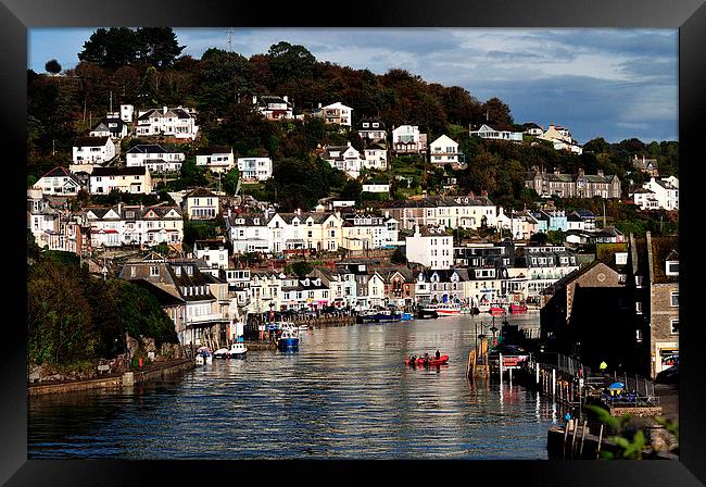 Early morning on the River Looe Framed Print by Rosie Spooner