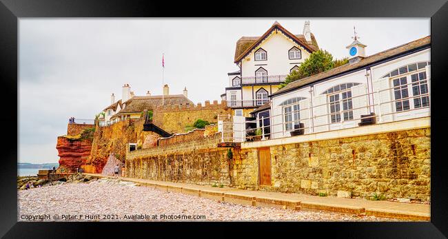 Follow The Walkway  Framed Print by Peter F Hunt