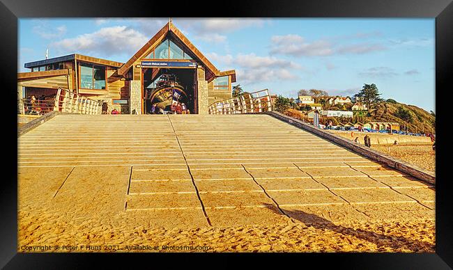 Exmouth Lifeboat Station Framed Print by Peter F Hunt