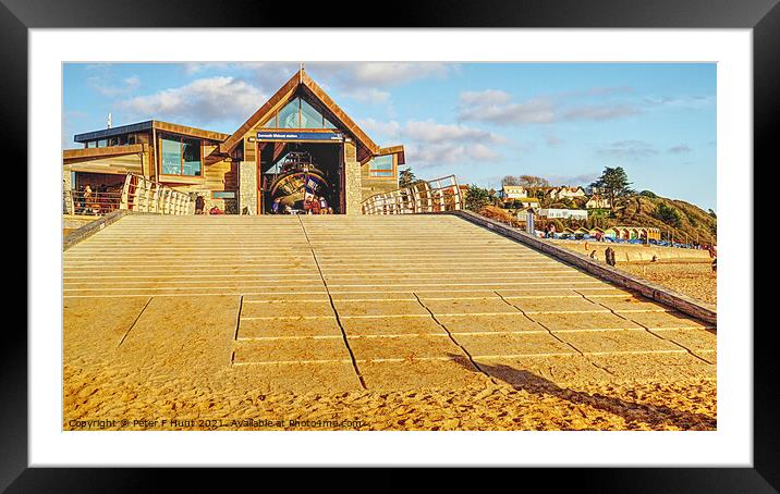 Exmouth Lifeboat Station Framed Mounted Print by Peter F Hunt