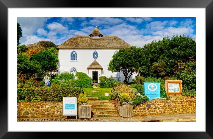 Fairlynch Museum Budleigh Salterton Framed Mounted Print by Peter F Hunt
