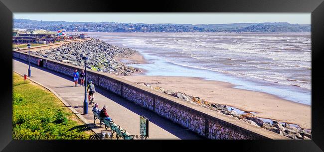 Dawlish Warren And Leisure Complex Framed Print by Peter F Hunt