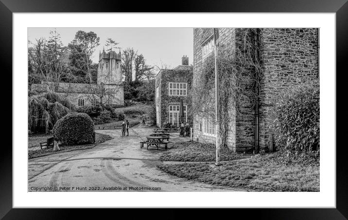 Cockington Court And Church Cockington Torquay  Framed Mounted Print by Peter F Hunt