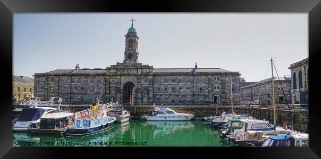 Royal William Victualling Yard Plymouth Framed Print by Peter F Hunt