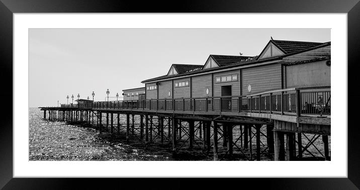 Teignmouth Grand Pier Devon Framed Mounted Print by Peter F Hunt