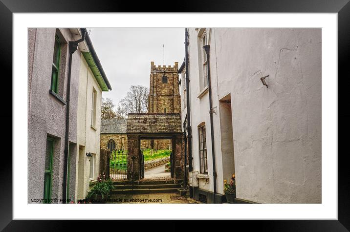 Chagford Church Dartmoor Framed Mounted Print by Peter F Hunt