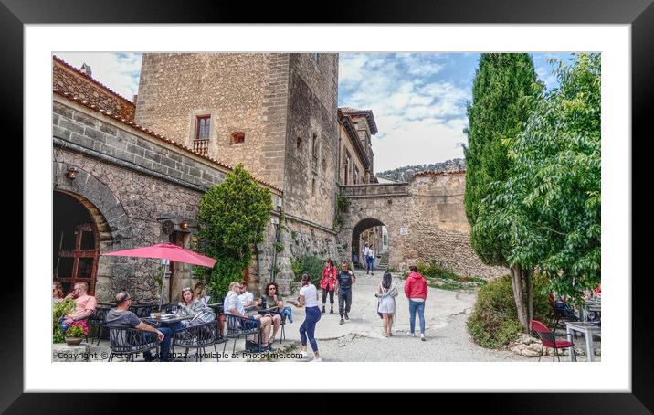 Loving Valldemossa Mallorca  Framed Mounted Print by Peter F Hunt