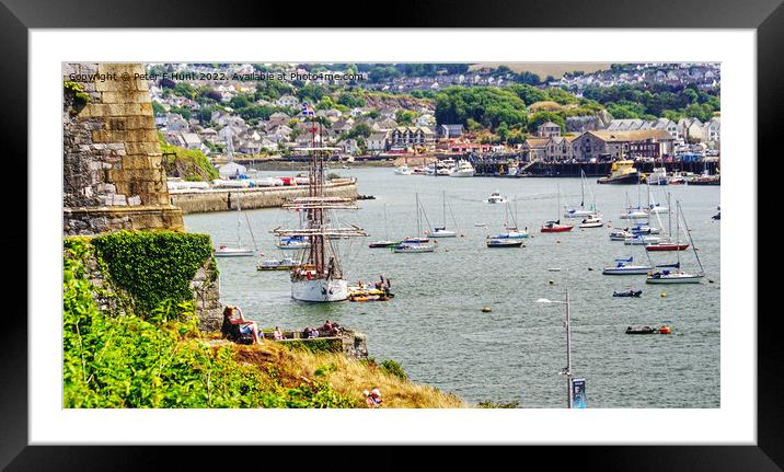 The Cattewater Plymouth Framed Mounted Print by Peter F Hunt