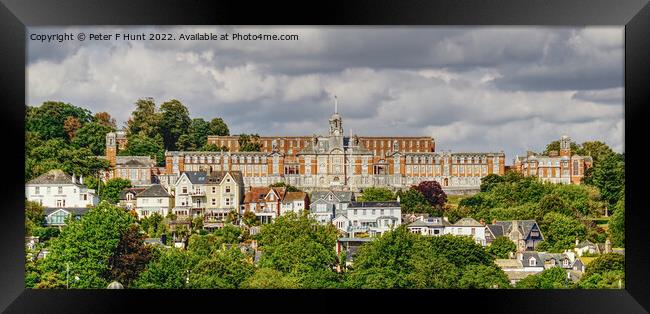 The Naval College Dartmouth Framed Print by Peter F Hunt