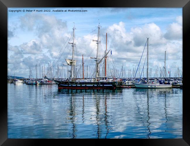 TS Royalist Reflections Framed Print by Peter F Hunt