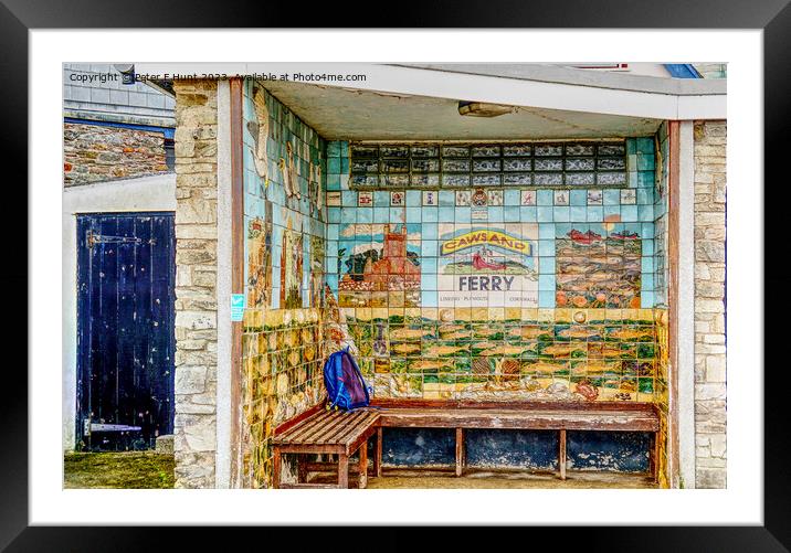 Cawsand Ferry Point Cornwall Framed Mounted Print by Peter F Hunt