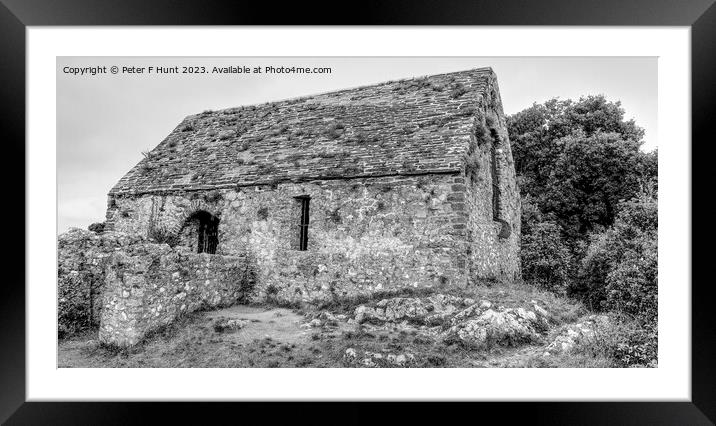 St Michael's Chapel Torquay Framed Mounted Print by Peter F Hunt