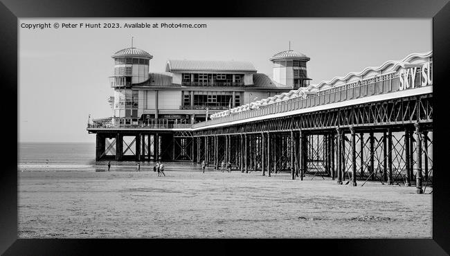 The Grand Pier Weston-super-Mare Framed Print by Peter F Hunt
