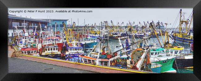 The Fleet Is In Christmas 23 Framed Print by Peter F Hunt
