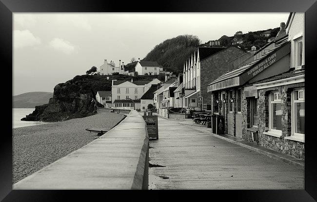 Torcross South Devon Framed Print by Peter F Hunt