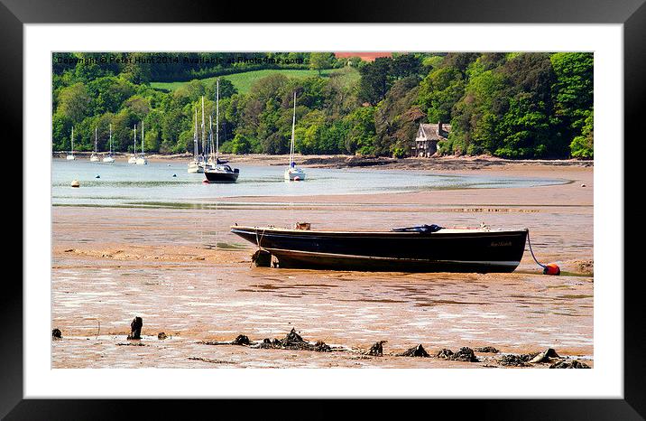 The Tranquil River Dart Framed Mounted Print by Peter F Hunt