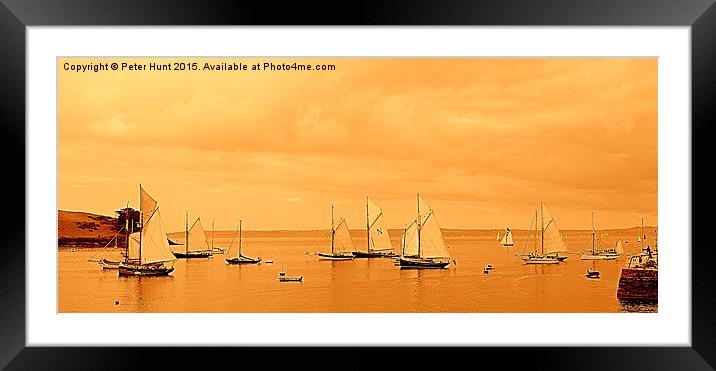  Waiting For A Breeze Framed Mounted Print by Peter F Hunt